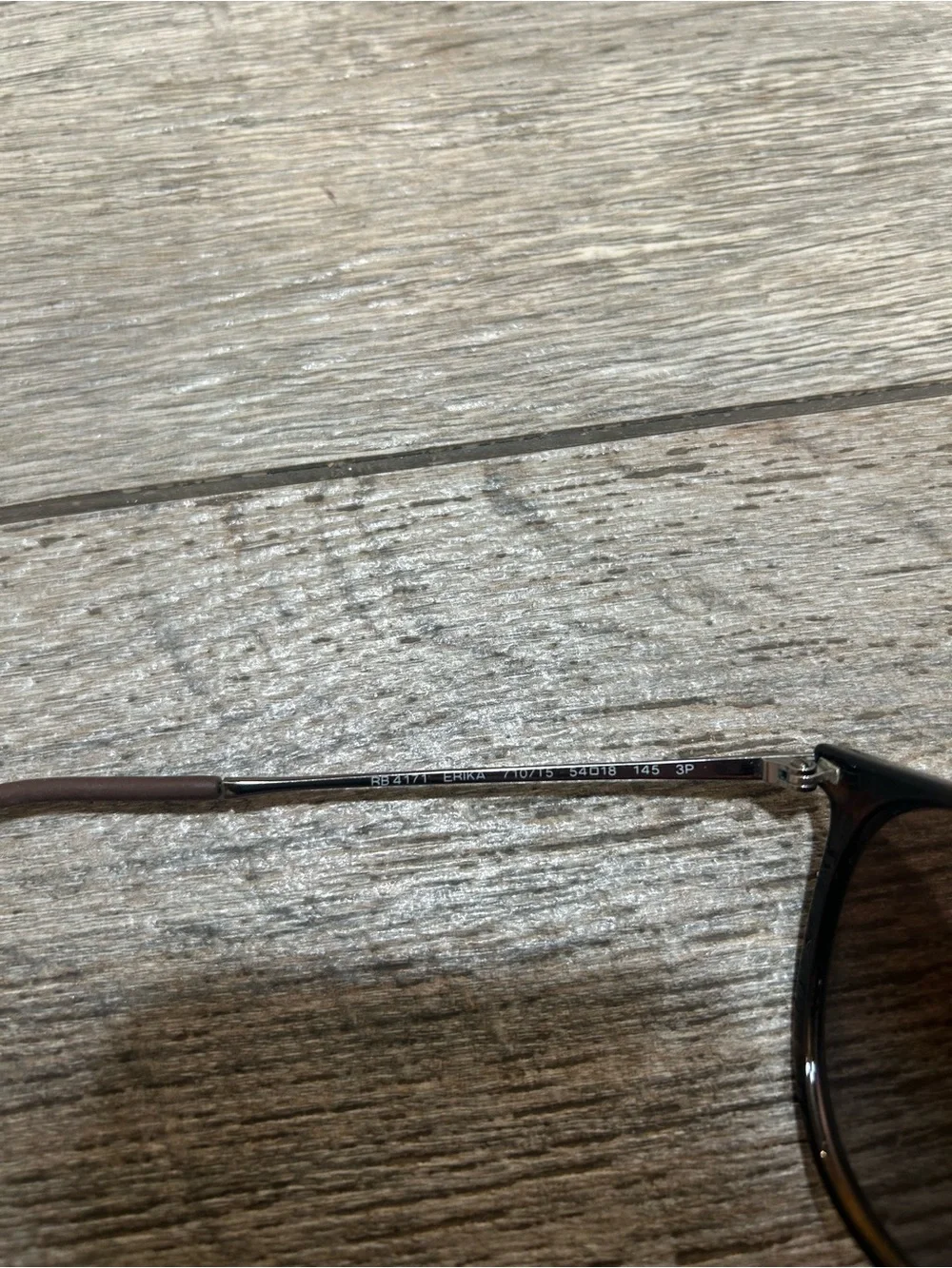 Ray-Ban Erika RB4171 Polarized Sunglasses Tortoise Brown 710/T5 54mm